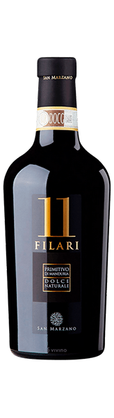 11 Filari Primitivo di Manduria Dolce Naturale